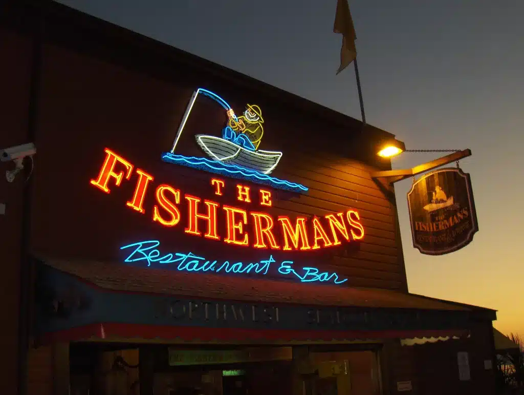 The Fishermans The Fishermans Neon Signage